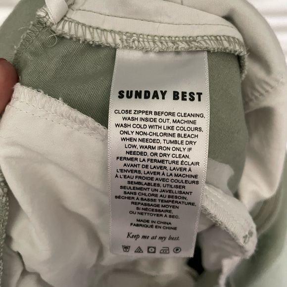 Aritzia Sunday Best Gravity Cargo Pants Size 0 - Picture 4 of 5